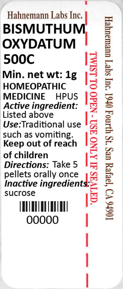 Bismuthum Oxydatum 500C 1g - Bismuthum Oxydatum 500C 1g 